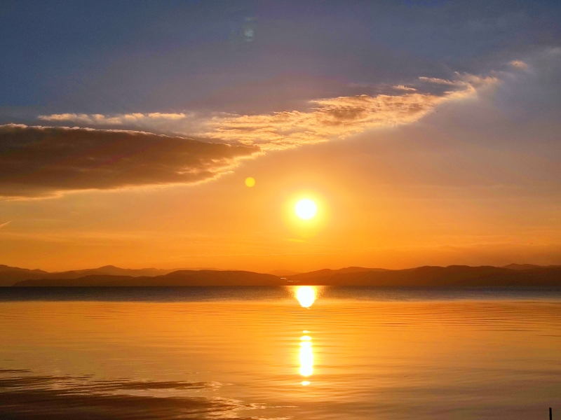 《金湖夕照》 太原公司 丁朝民